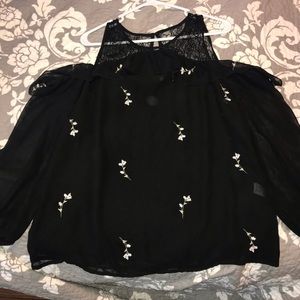 Long sleeve blouse